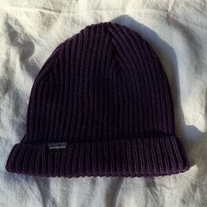 Patagonia Purple Knit Beanie